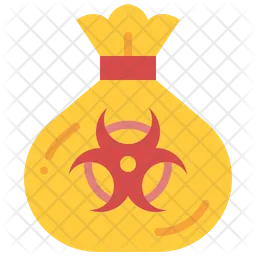 Biohazard waste  Icon