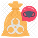 Biohazard waste  Icon