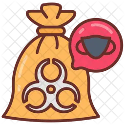 Biohazard waste  Icon