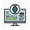 Bioinformatics Cryptogenetics Dna 아이콘