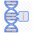 Bioinformatics Genetic Data Genetic Information Icon