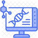 Bioinformatics Computer Science Icon