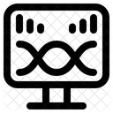 Bioinformatisch Genomisch Sequenz Symbol