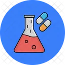 Biological Lab Chemistry Experimental Medicine Icon