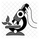 Black Monochrome Biology Practice Illustration Biological Study Life Sciences Practice Symbol