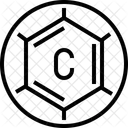 Organique Chimie Science Icône