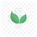 Biology Green Leaf Icon
