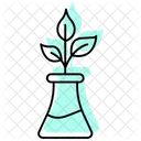 Biology Color Shadow Line Icon 아이콘