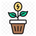 Biomass Energy Green Energy Eco Energy Icon