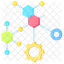 Biomaterialien Enzyme Biotechnologie Symbol