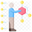 Biomechanik Bewegungssensor Wissenschaft Symbol