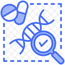 Biomedecine Analyse Adn Icône