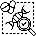 Biomedecine Analyse Adn Icône