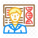 Biomedical Engineer Worker Icon