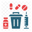 Biomedical Waste Medical Toxic Waste Icon