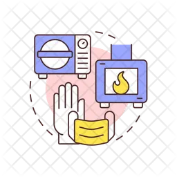 Biomedical waste treatment and disposal  Icon