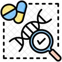 Biomedicine Analysis Dna Icon