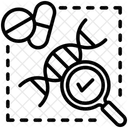 Biomedizin Analyse Dn A Symbol