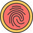 Biometric Identification Thumb Icon
