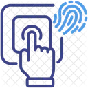 Biometric Scanner Protection Icon