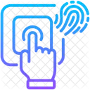 Biometric Scanner Protection Icon