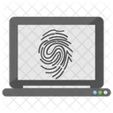 Biometric Verification Thumbprint Authorization Icon