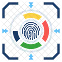 Biometric Access  Icon