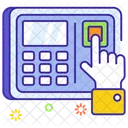Biometric Attendance  Icon