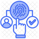 Biometric Authentication  Icon