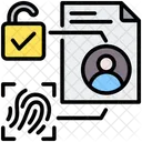 Biometric Authentication  Icon