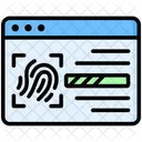Biometric Authentication  Icon