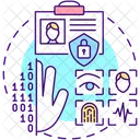 Biometric authentication  Icon