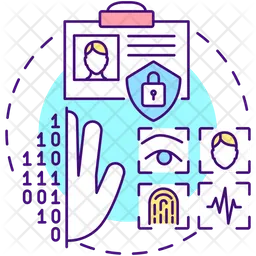 Biometric authentication  Icon