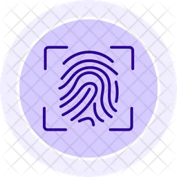 Biometric authentication  Icon