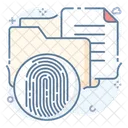 Biometric Data Icon