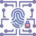 Biometric Data Security Biometric Data Icon
