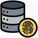 Biometric Database Database Server Icon