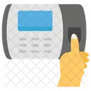 Biometric Device Thumb Scanner Scanning Device Icon