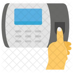 Biometric Device  Icon
