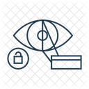 Biometric Cyber Eye Icon