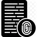 Biometric  Icon