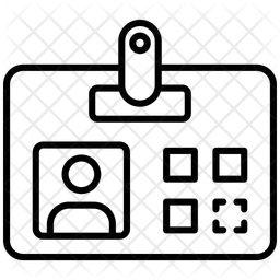 生体認証IDカード  アイコン