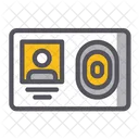 Biometric Id Card Id Card Identity Card Icon