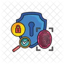 Biometric identification  Icon