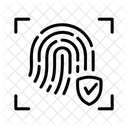 Biometric identification  Icon