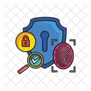 Biometric identification  Icon