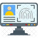 Biometric identification  Icon