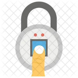 Biometric Lock  Icon