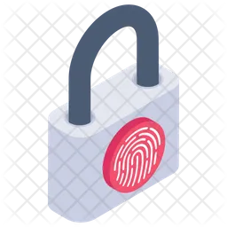 Biometric Lock  Icon