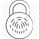 Biometric lock  Icon